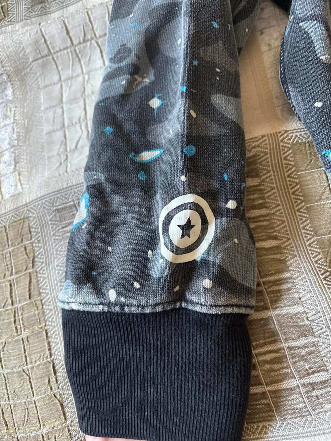 Bape hoodie camel space gray - photo 3