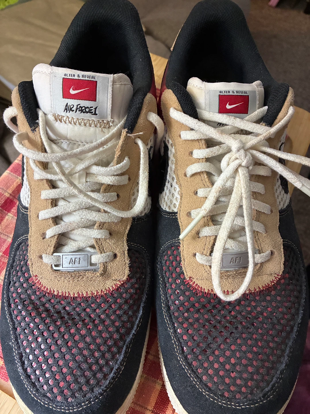 Nike Air Force 1 Suede & Nylon Sneakers - photo 3