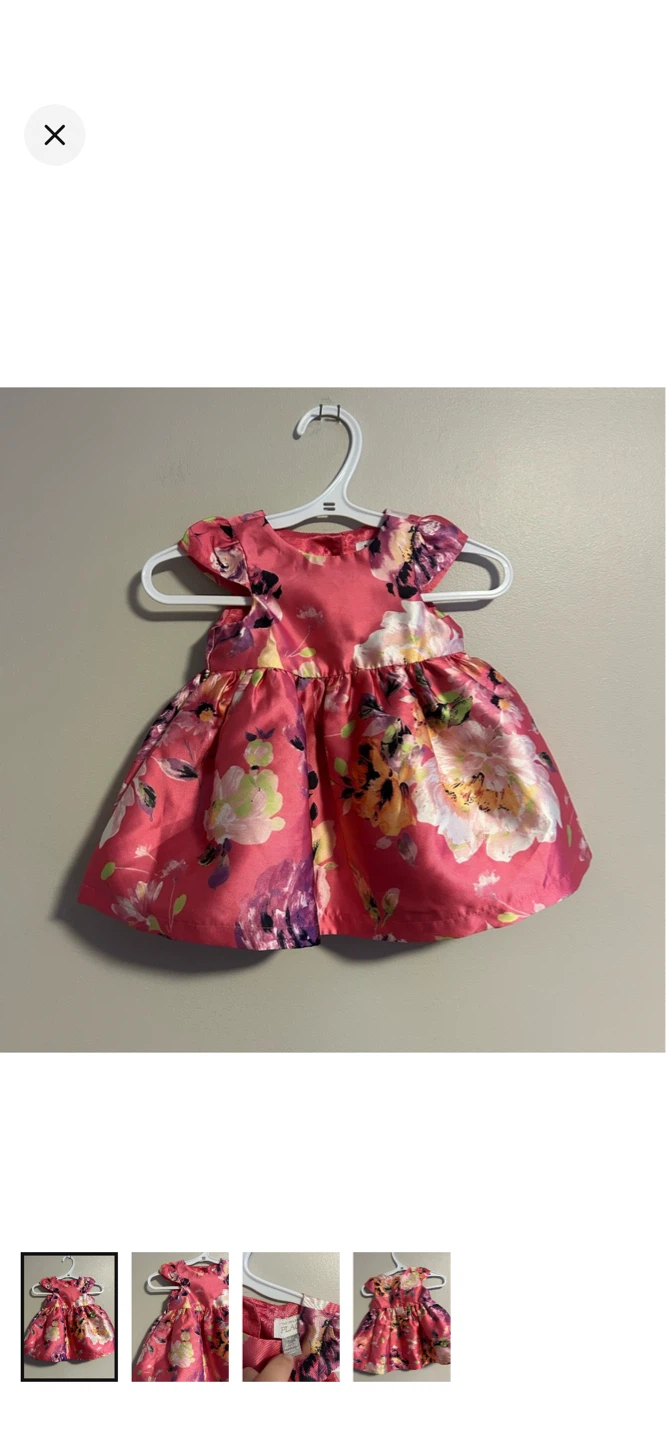 The Children's Place Floral Dress 3-6M