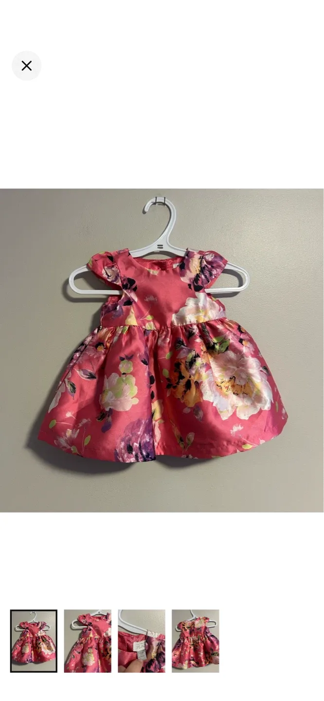 The Children's Place Floral Dress 3-6M