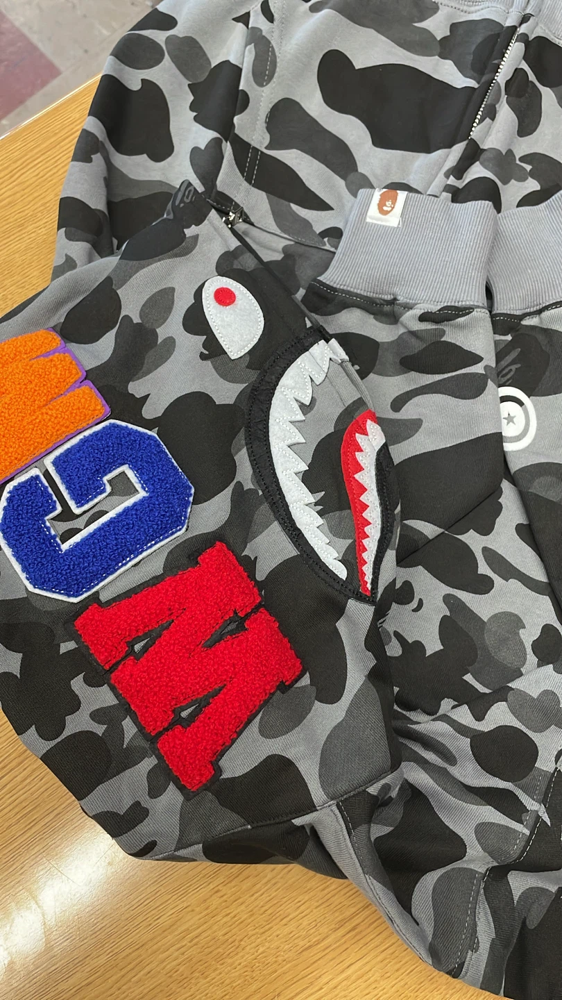 BAPE Shark Zip Up Hoodie