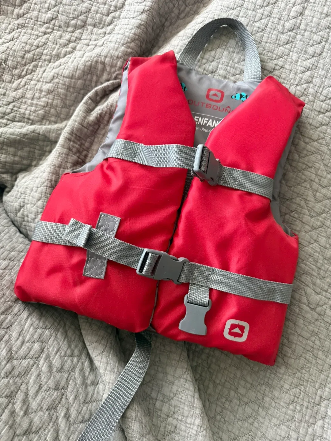 OUTBOUND Red Child Life Jacket