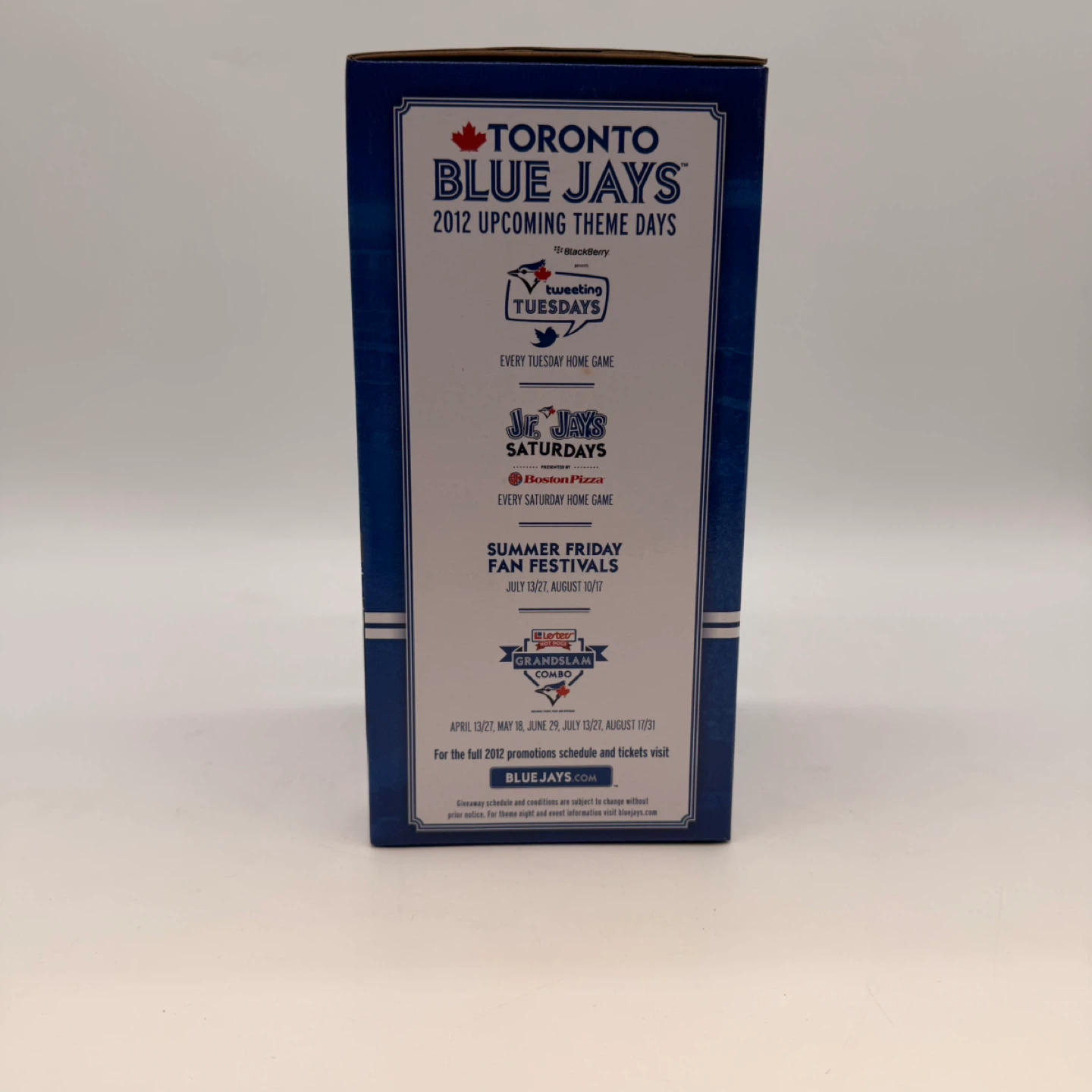 Yunel Escobar Toronto Blue Jays Bobblehead Collectible #2 - photo 3