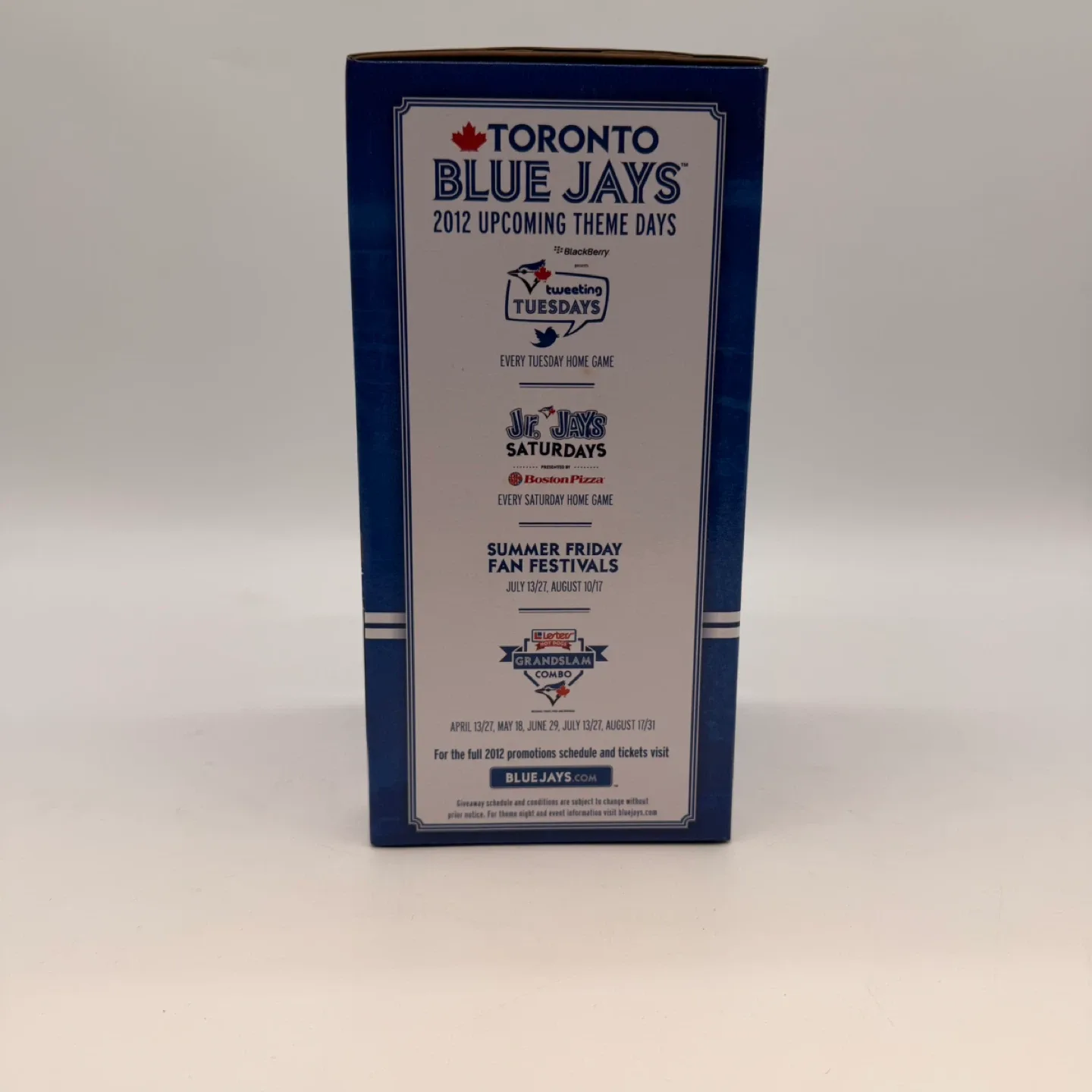 Yunel Escobar Toronto Blue Jays Bobblehead Collectible #2 - photo 3