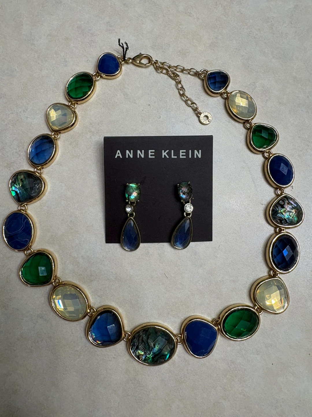 Anne Klein Necklace and Earring Set