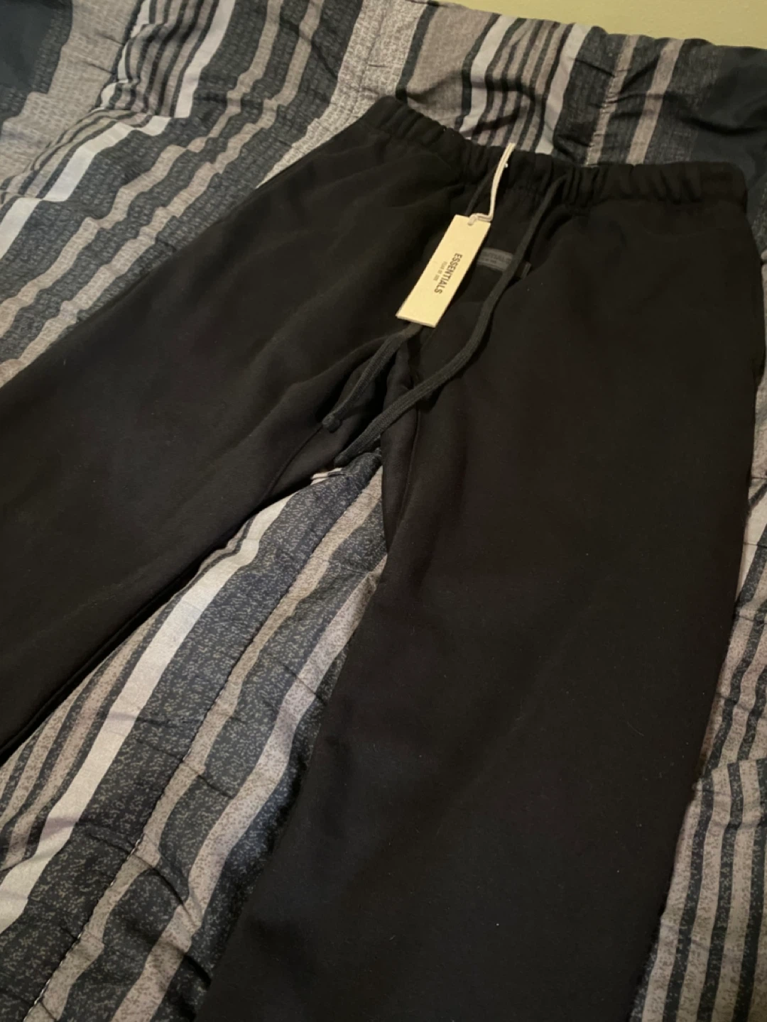 Fear of God Essentials Sweatpants Black Size M - photo 2