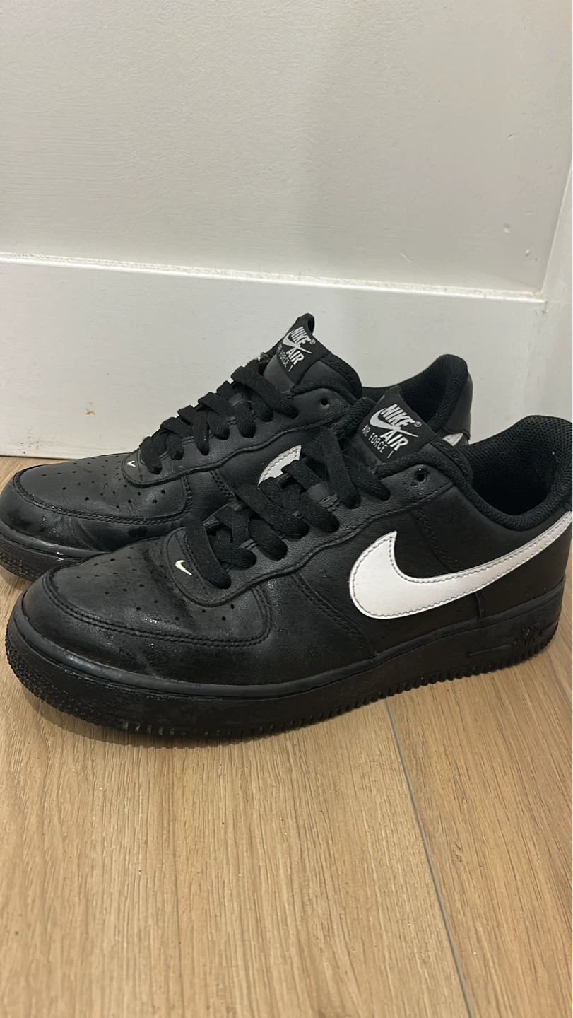 Nike Air Force 1 '07 Black White Size 7.5