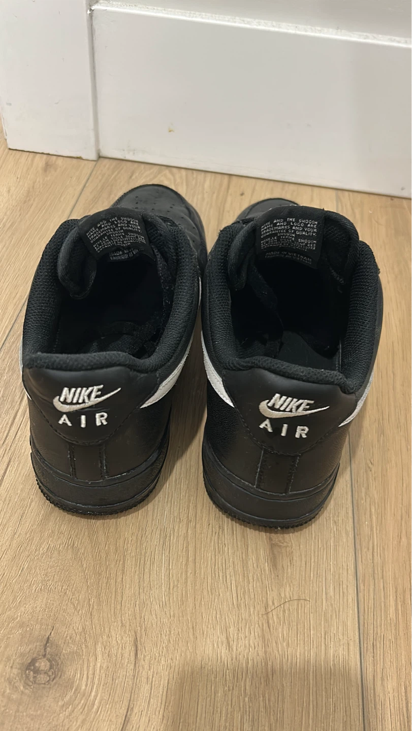 Nike Air Force 1 '07 Black White Size 7.5 - photo 4