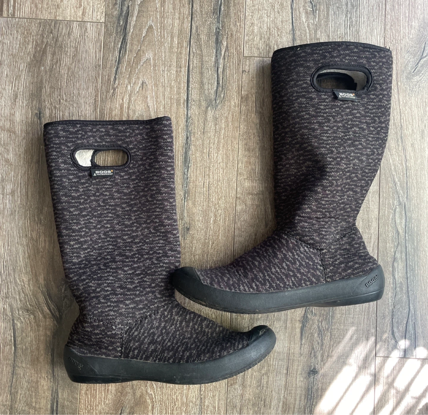 Bogs Women's Summit Knit Boots Size 8