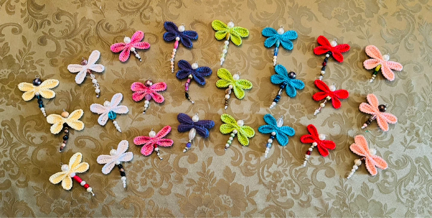 Handmade Crochet 🧶 Dragonfly