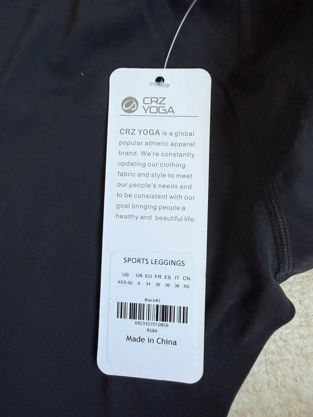 CRZ YOGA Black Sports Leggings - photo 3