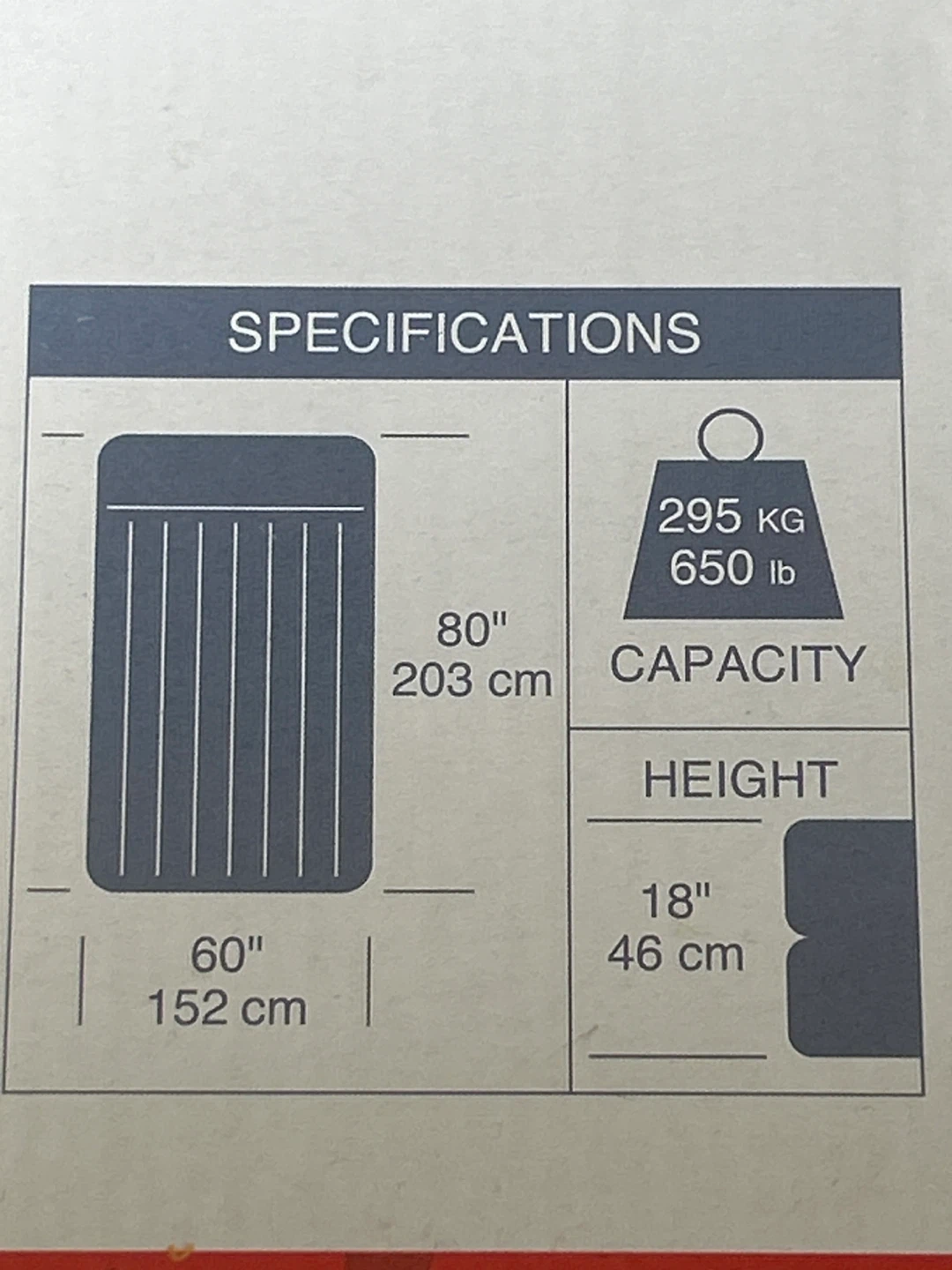 Outbound Queen Double-High Air Bed with Built-In Pump - photo 2