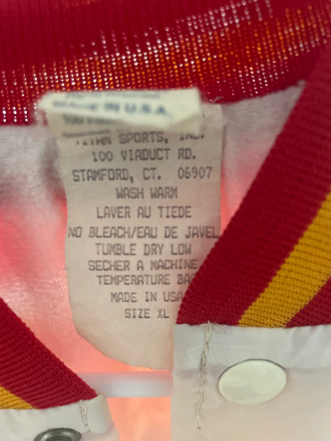 WWF Hulk Hogan Varsity Jacket XL - photo 3