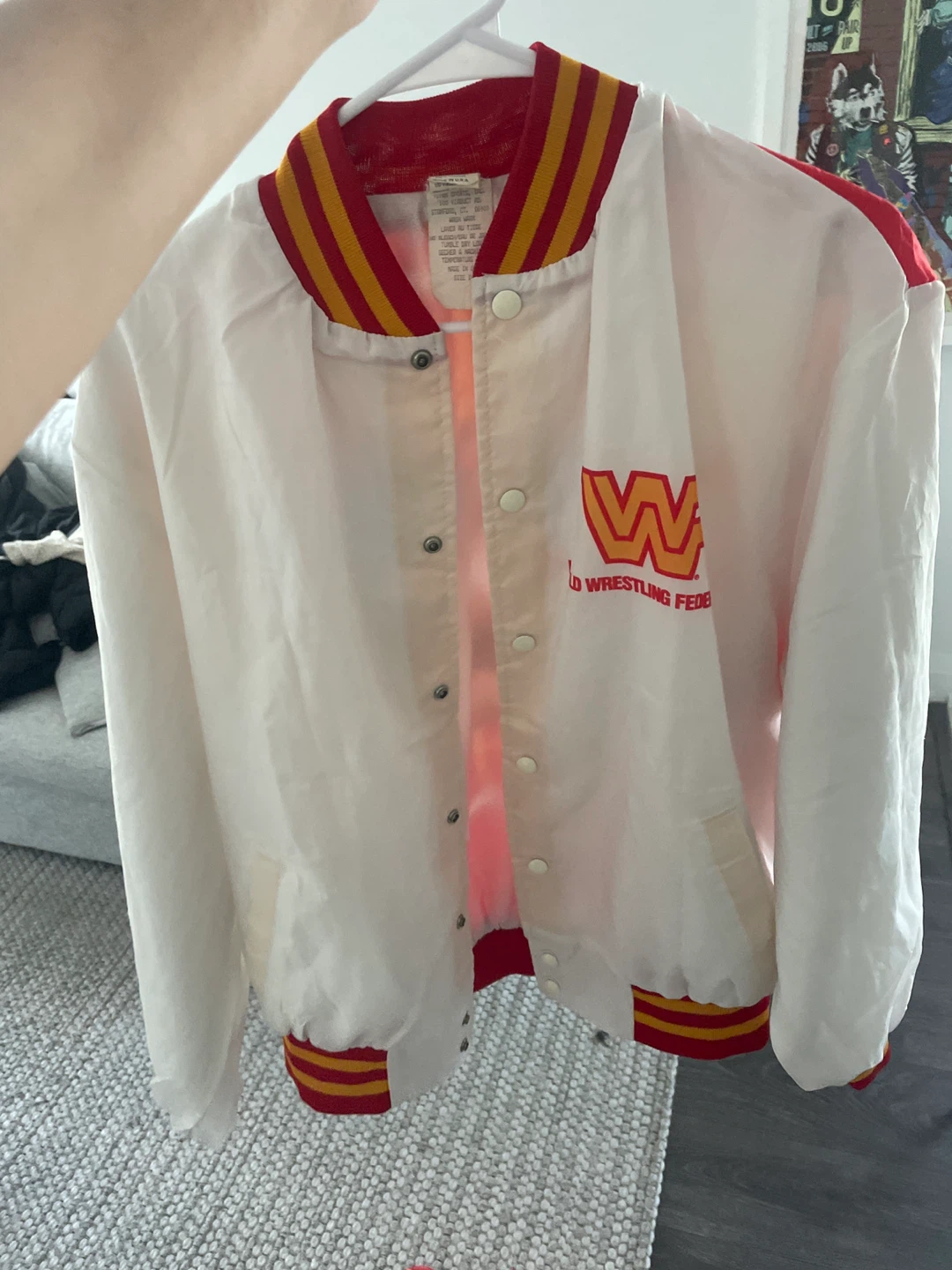 WWF Hulk Hogan Varsity Jacket XL - photo 2