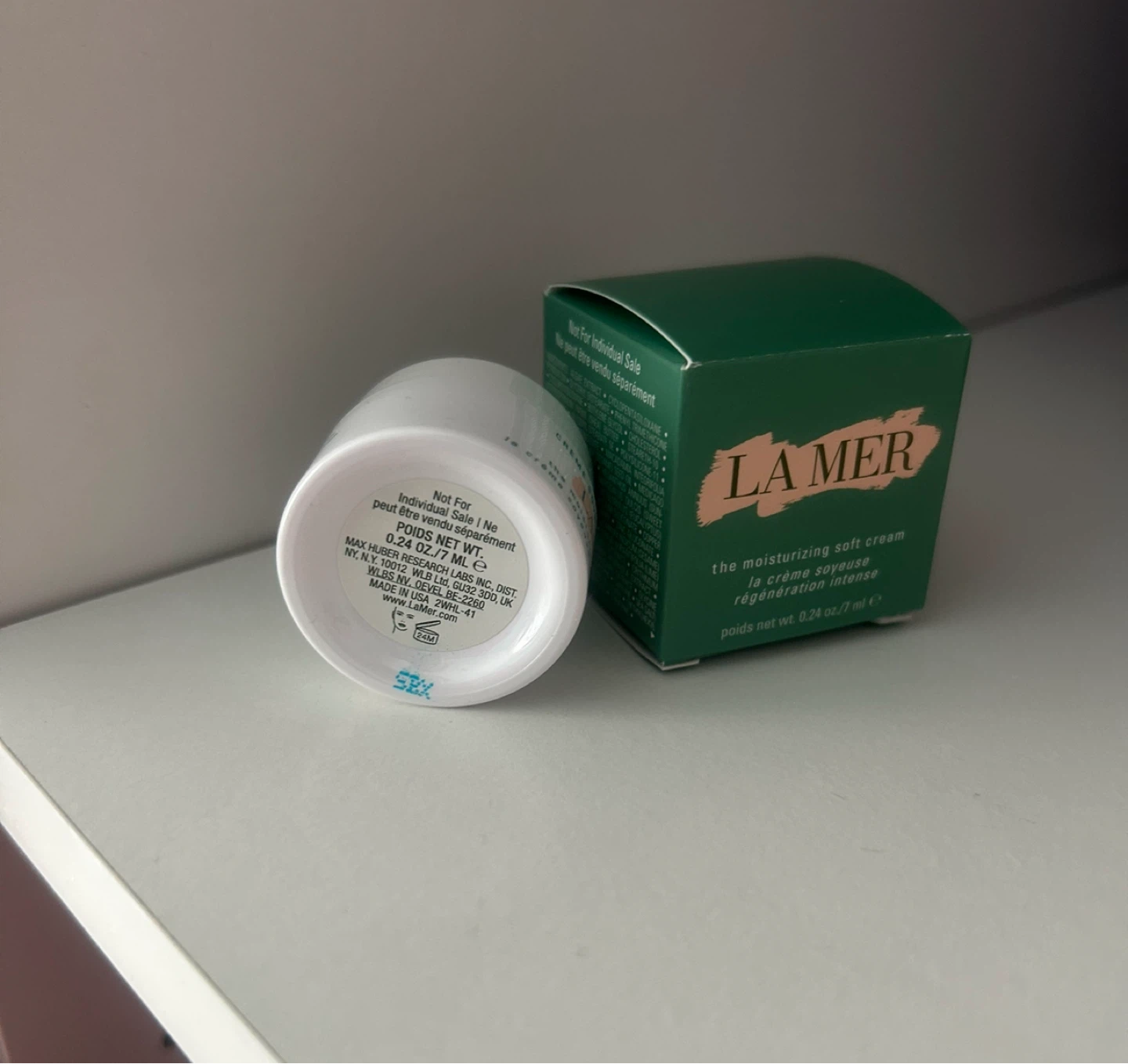 La Mer The Moisturizing Soft Cream Mini 0.24 oz - photo 3