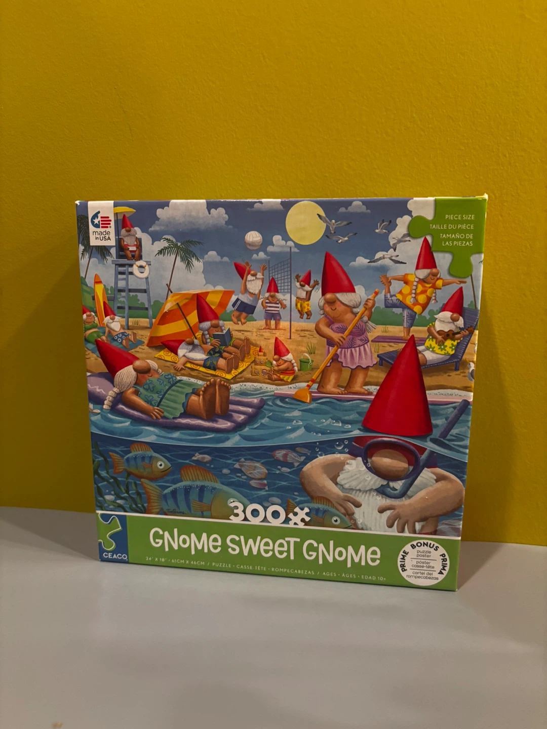 Ceaco "GNOMe Sweet GNOMe" 300-Piece Oversized Puzzle