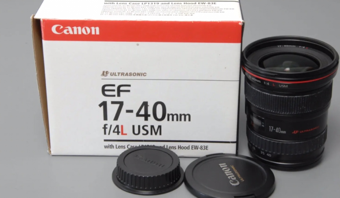 Canon EF 17-40mm f/4L USM Lens