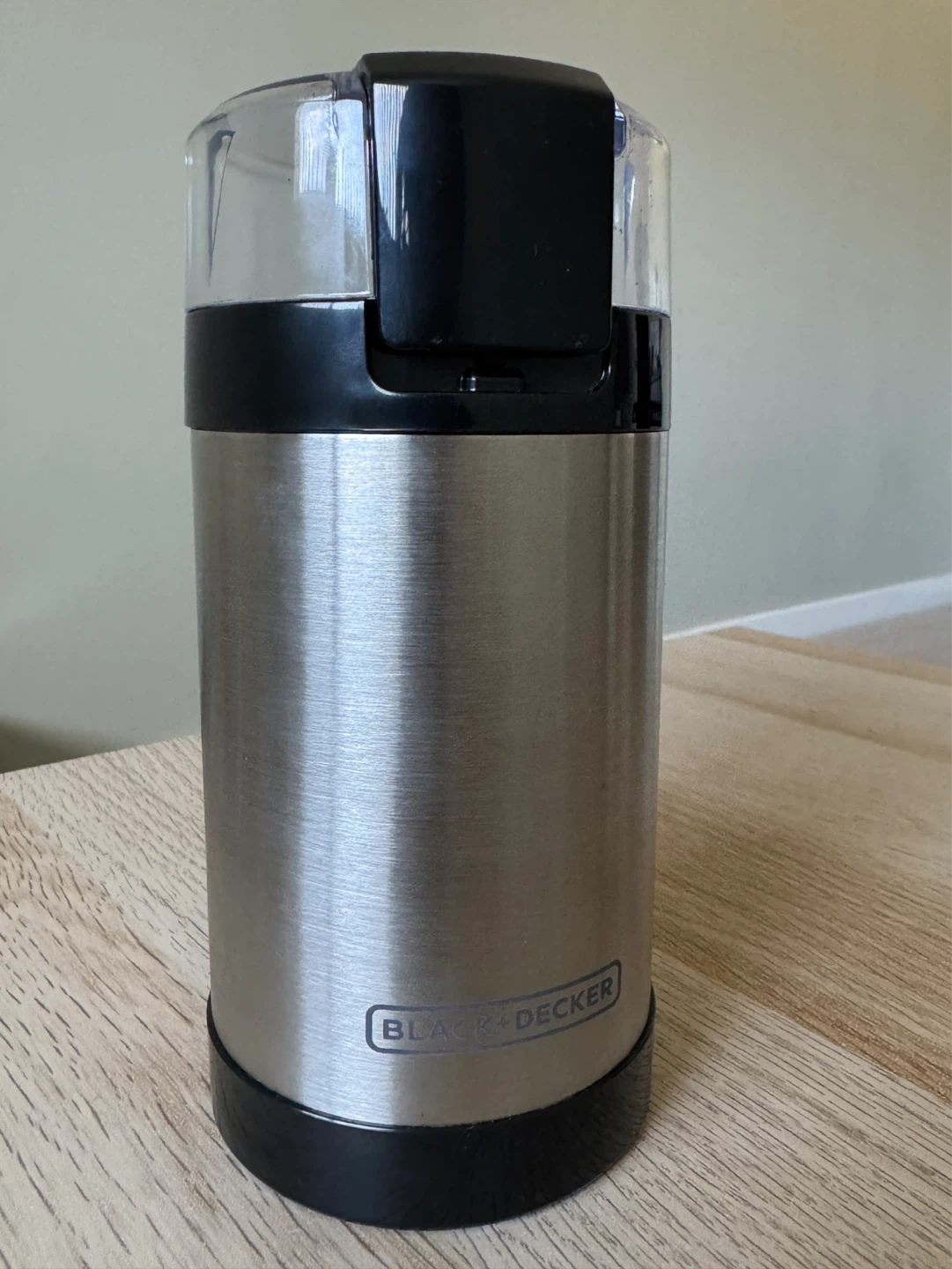 Black+Decker Stainless Steel Coffee Grinder