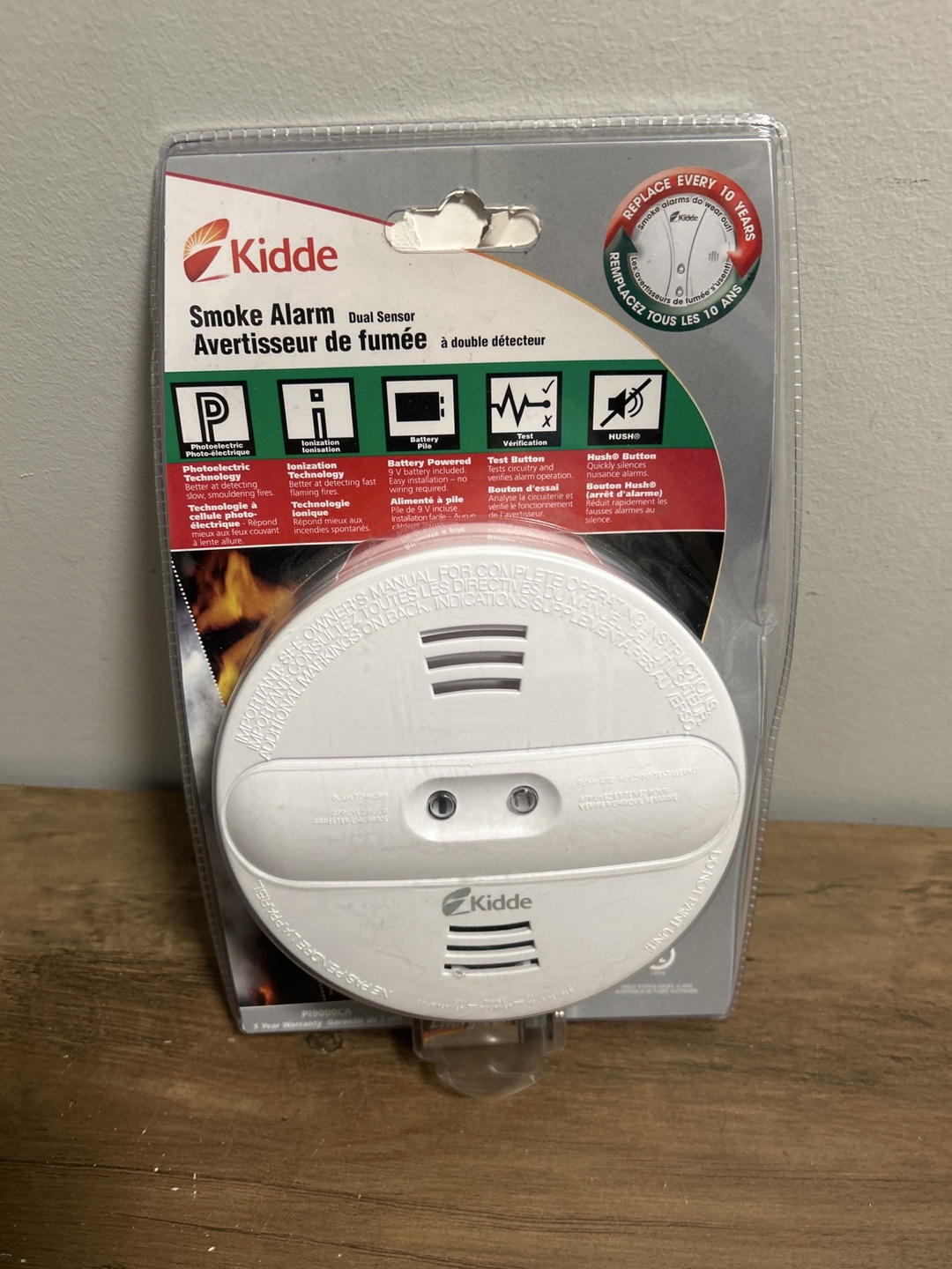 Kidde Dual Sensor Smoke Alarm
