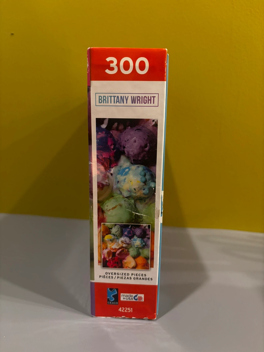 Brittany Wright 300 Piece Oversized Puzzle - Ice Cream - photo 2