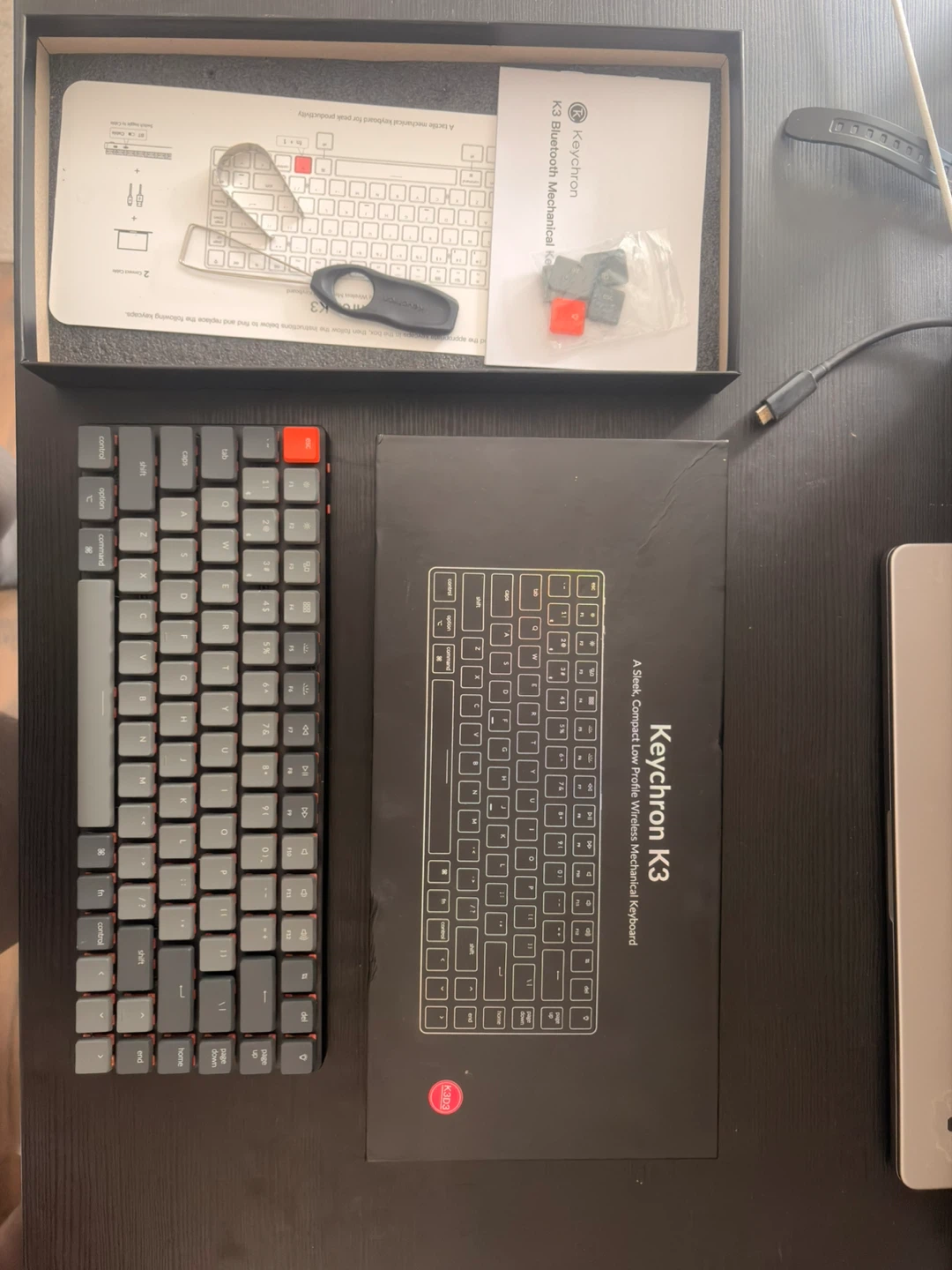 Keychron K3 Witeless mechanical keyboard