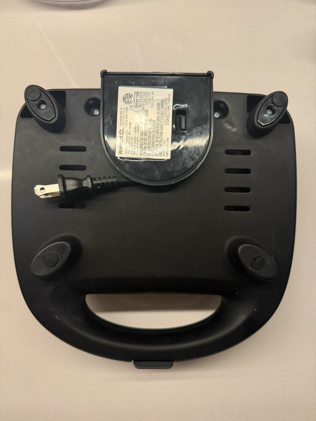 Black 2-in-1 Sandwich and Waffle Maker - photo 3