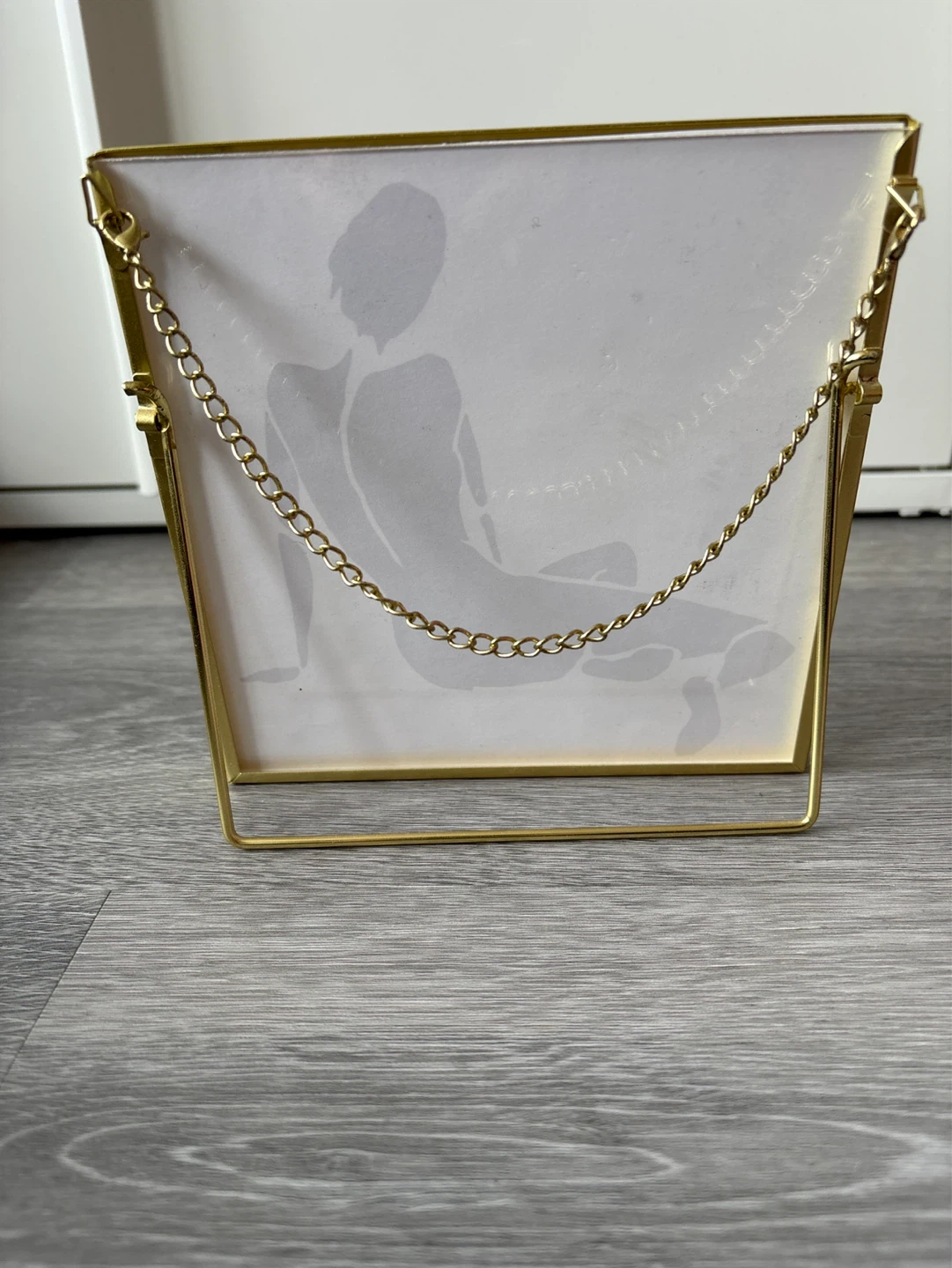 Gold Frame with Silhouette Art - photo 2
