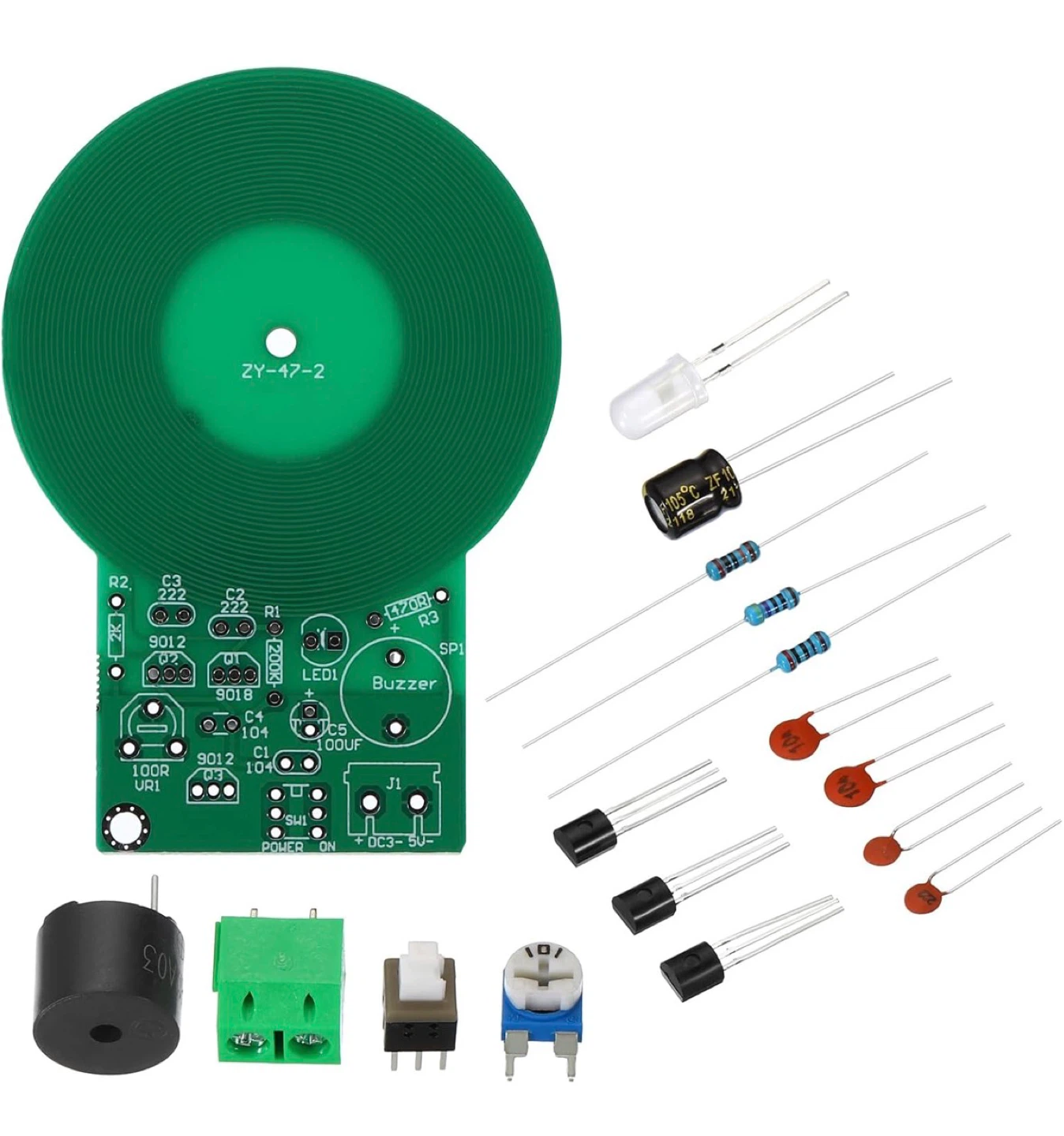 DIY Metal Detector Electronic Kit