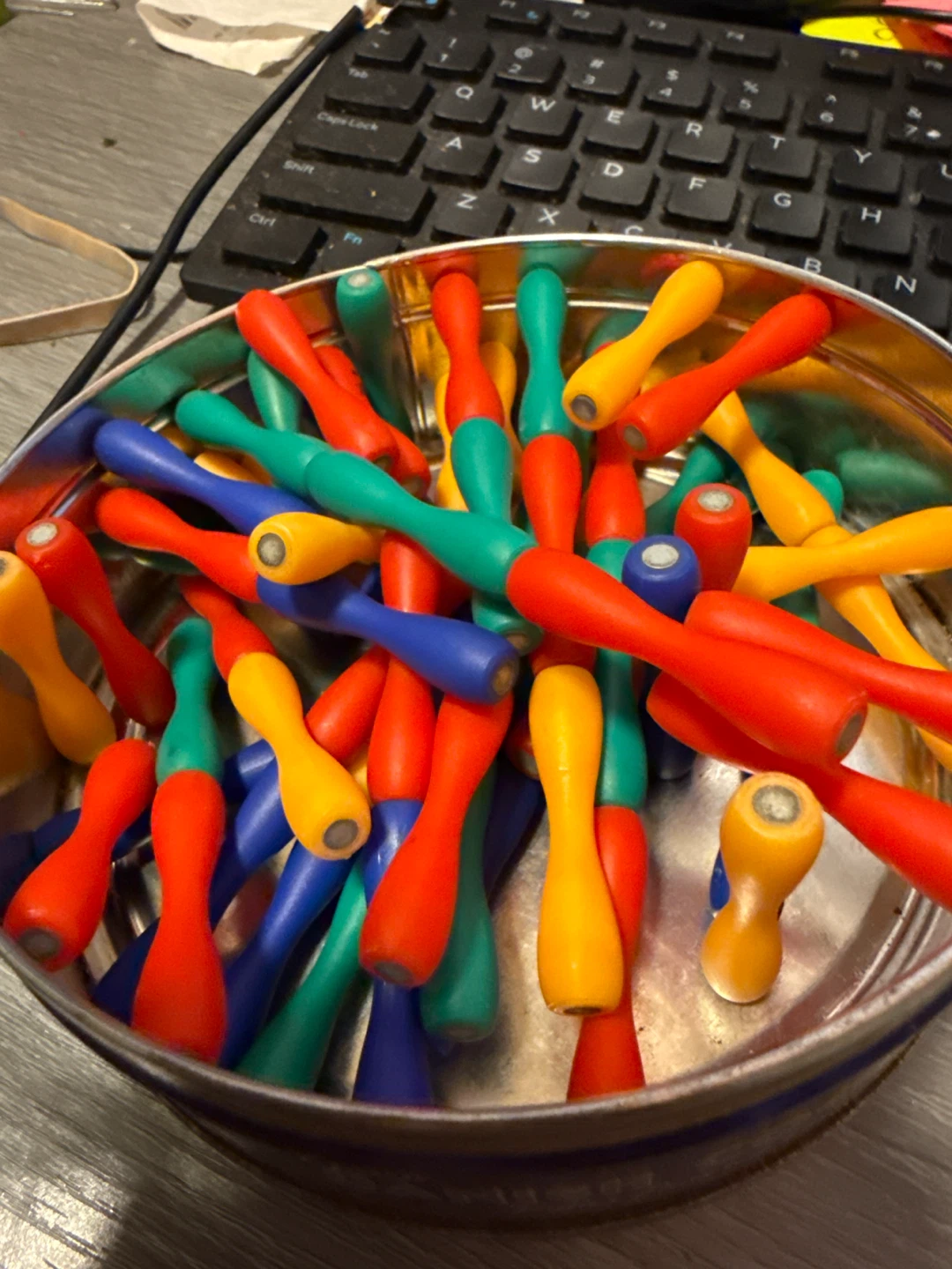 Colorful Magnetic Building Rods and Balls Set