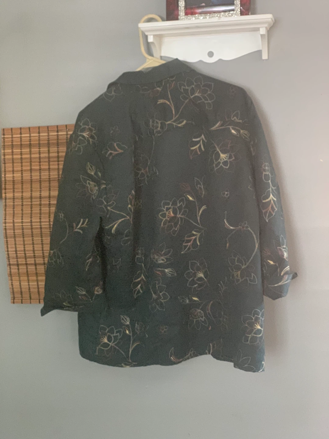 SAG HARBOR Women's Floral Print Button-Up Shirt - X-Large - photo 4