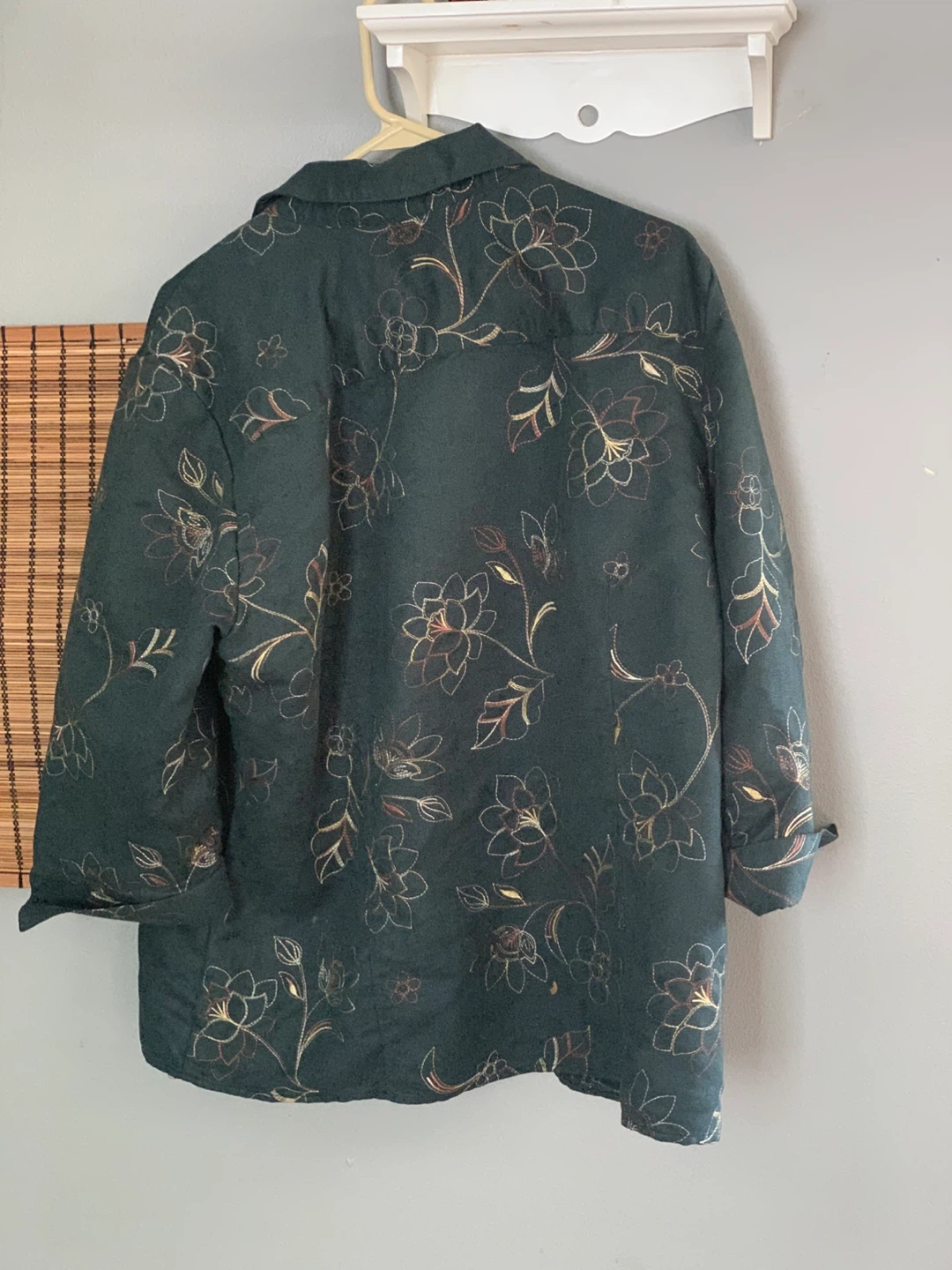 SAG HARBOR Women's Floral Print Button-Up Shirt - X-Large - photo 5