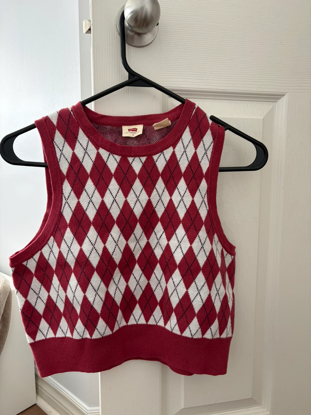Levi's Red Knit Vest