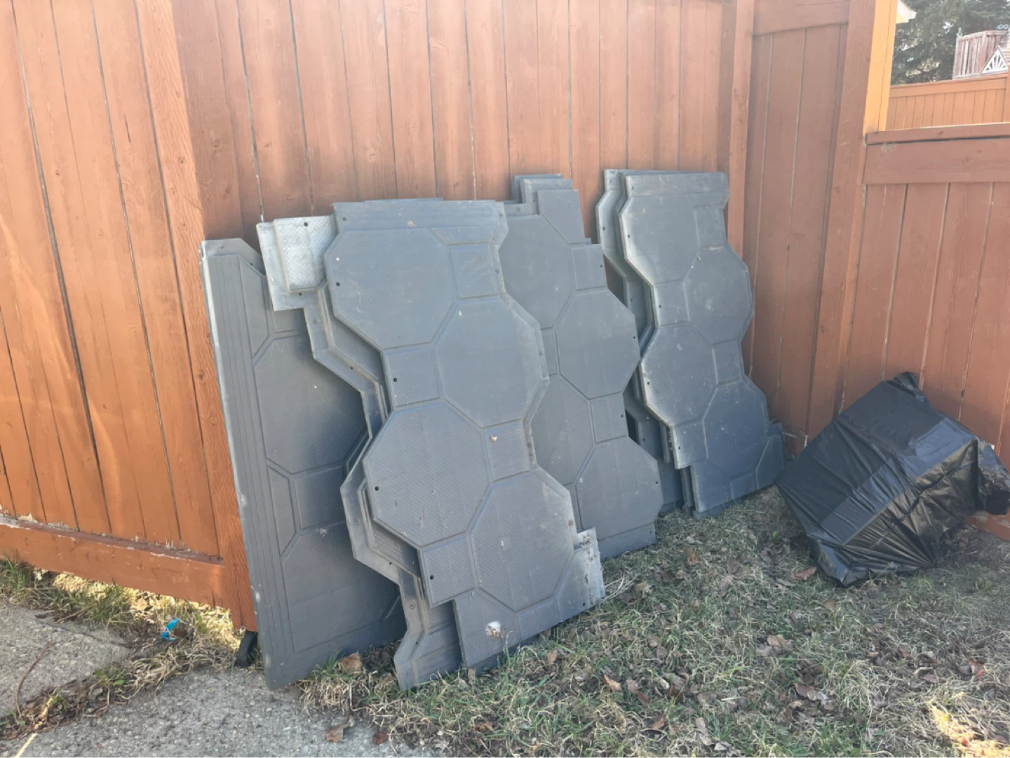 Utility flooring for shed of gazebo