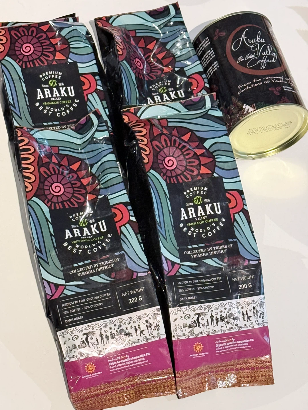 Araku Valley Premium Coffee - 200g Dark Roast