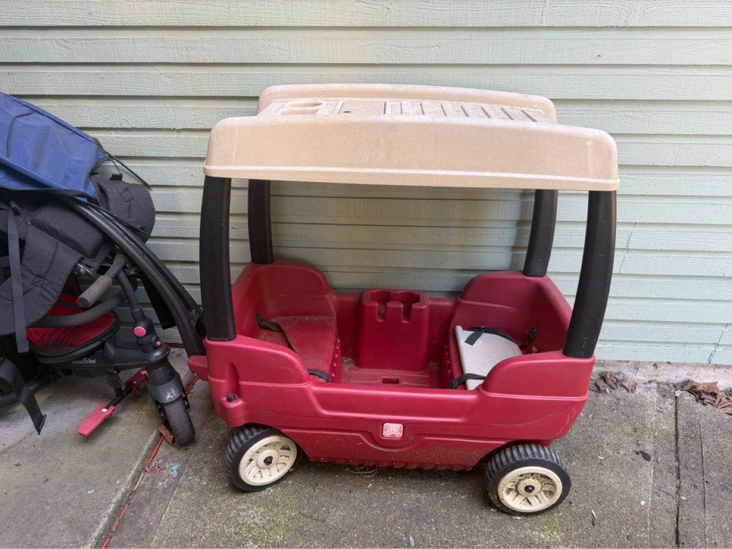 Step2 Red Wagon with Canopy