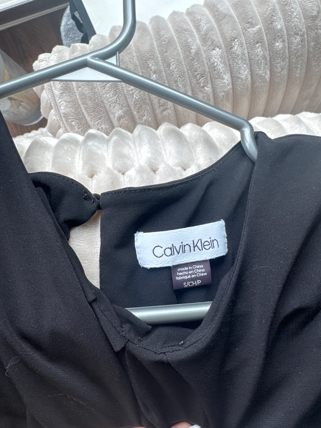 Calvin Klein Black Sleeveless Top - Size S/CH/P - photo 2