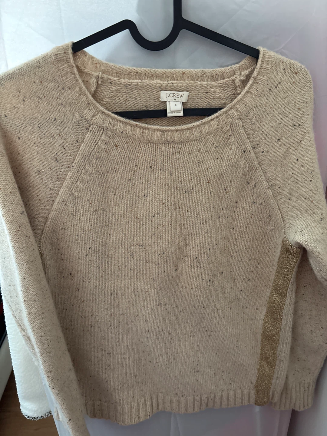 J. Crew Women's Speckled Knit Sweater - Size S