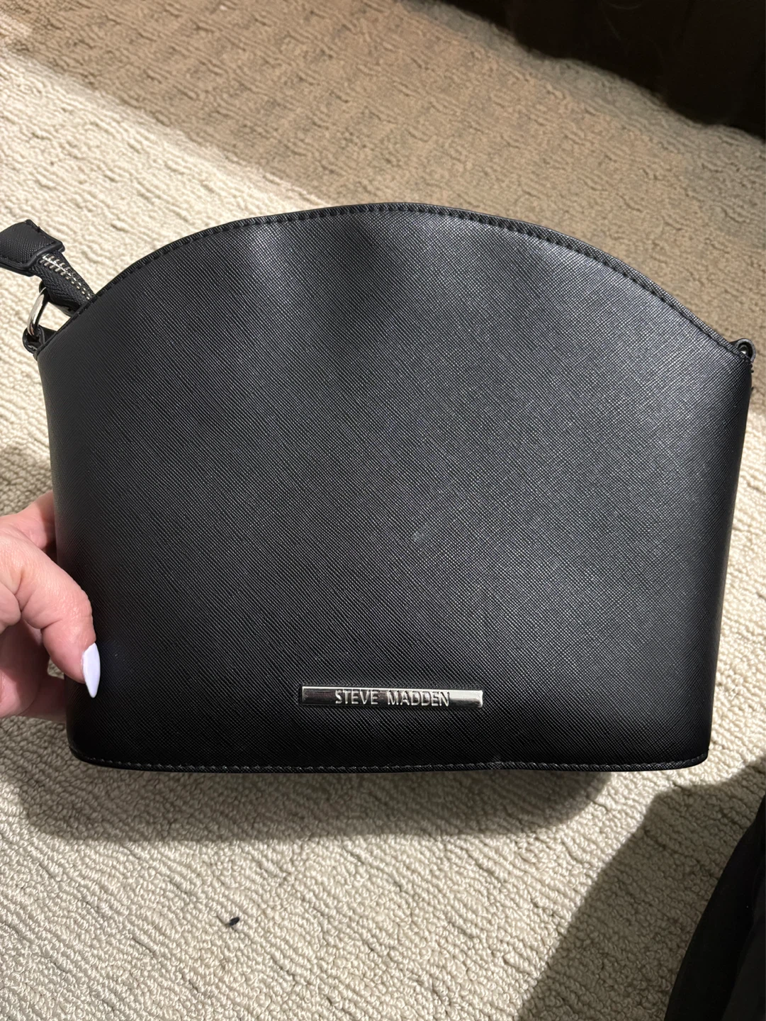 Steve Madden Black Shoulder Bag