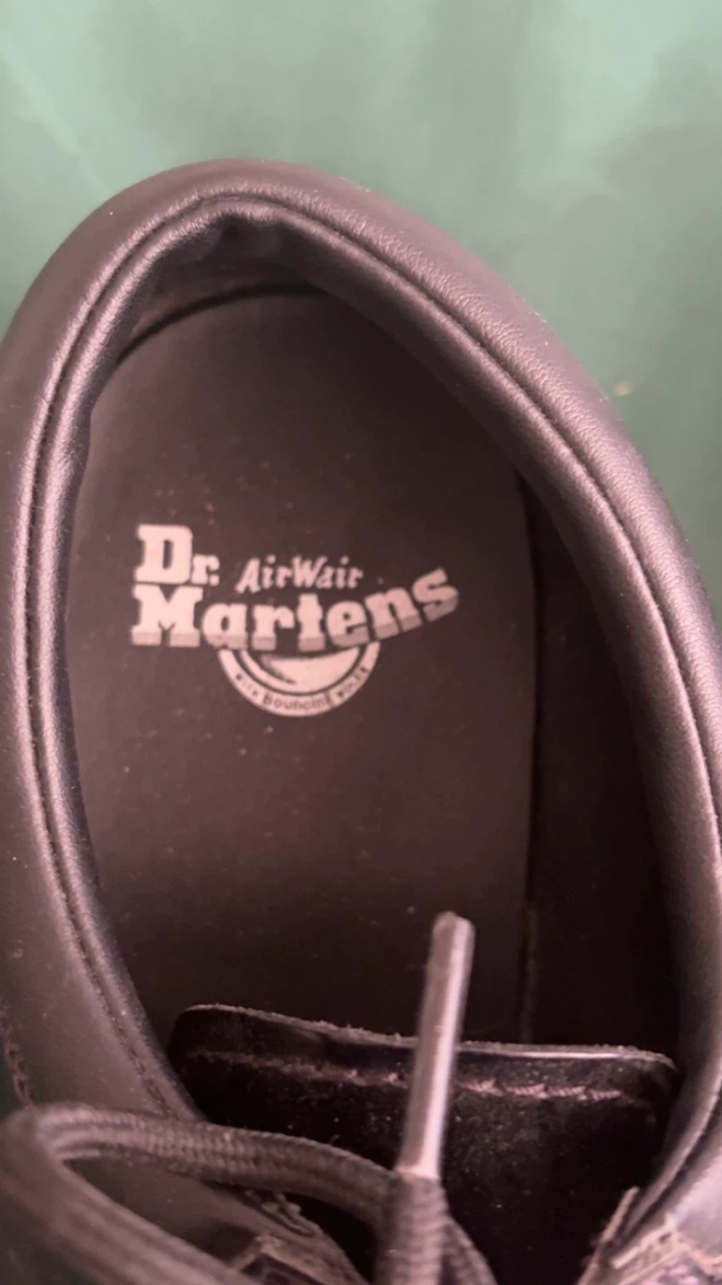 Dr. Martens Black Platform Shoes Size 7 US - photo 2