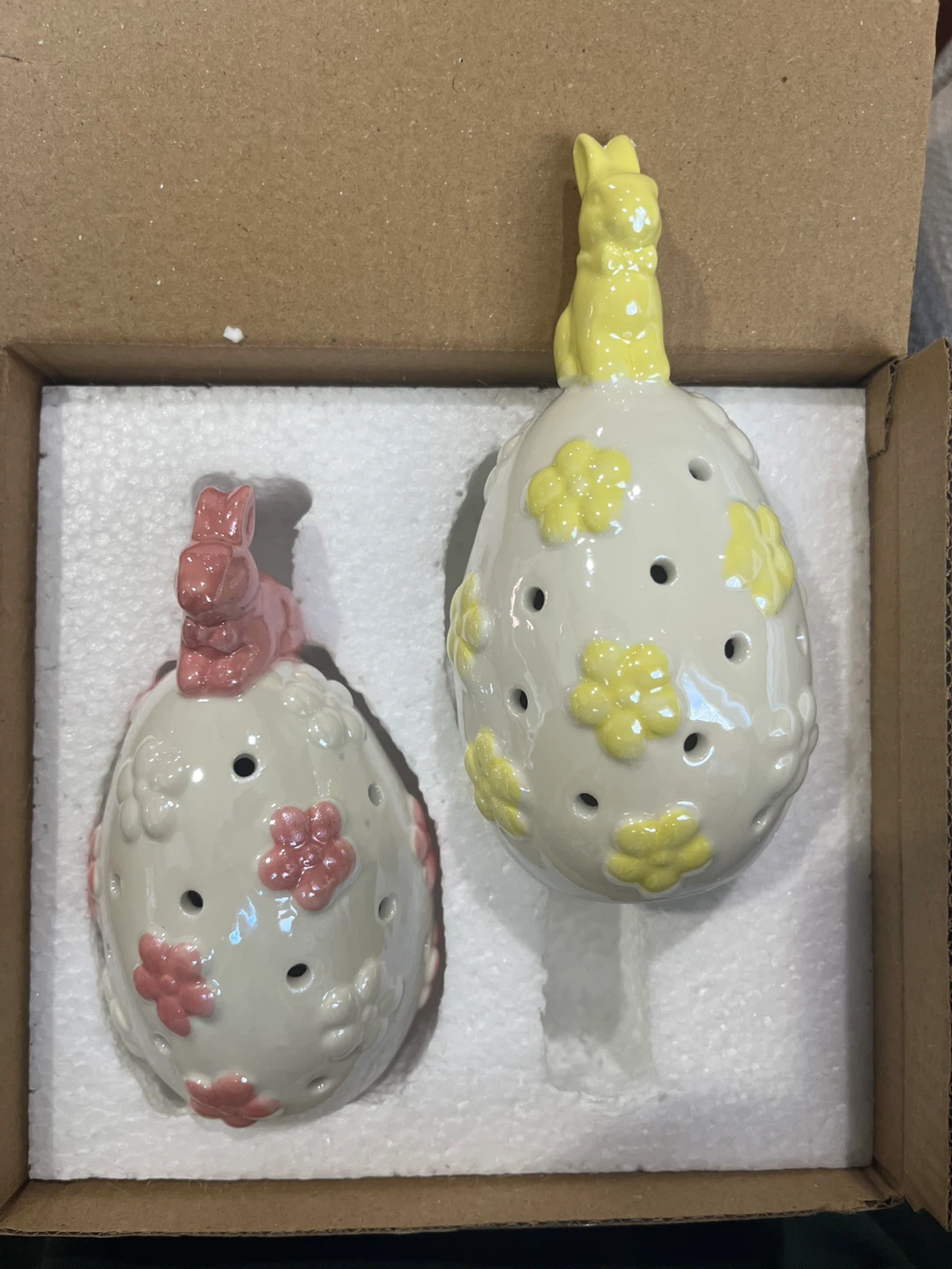 Rabbit on Egg Easter Decorations