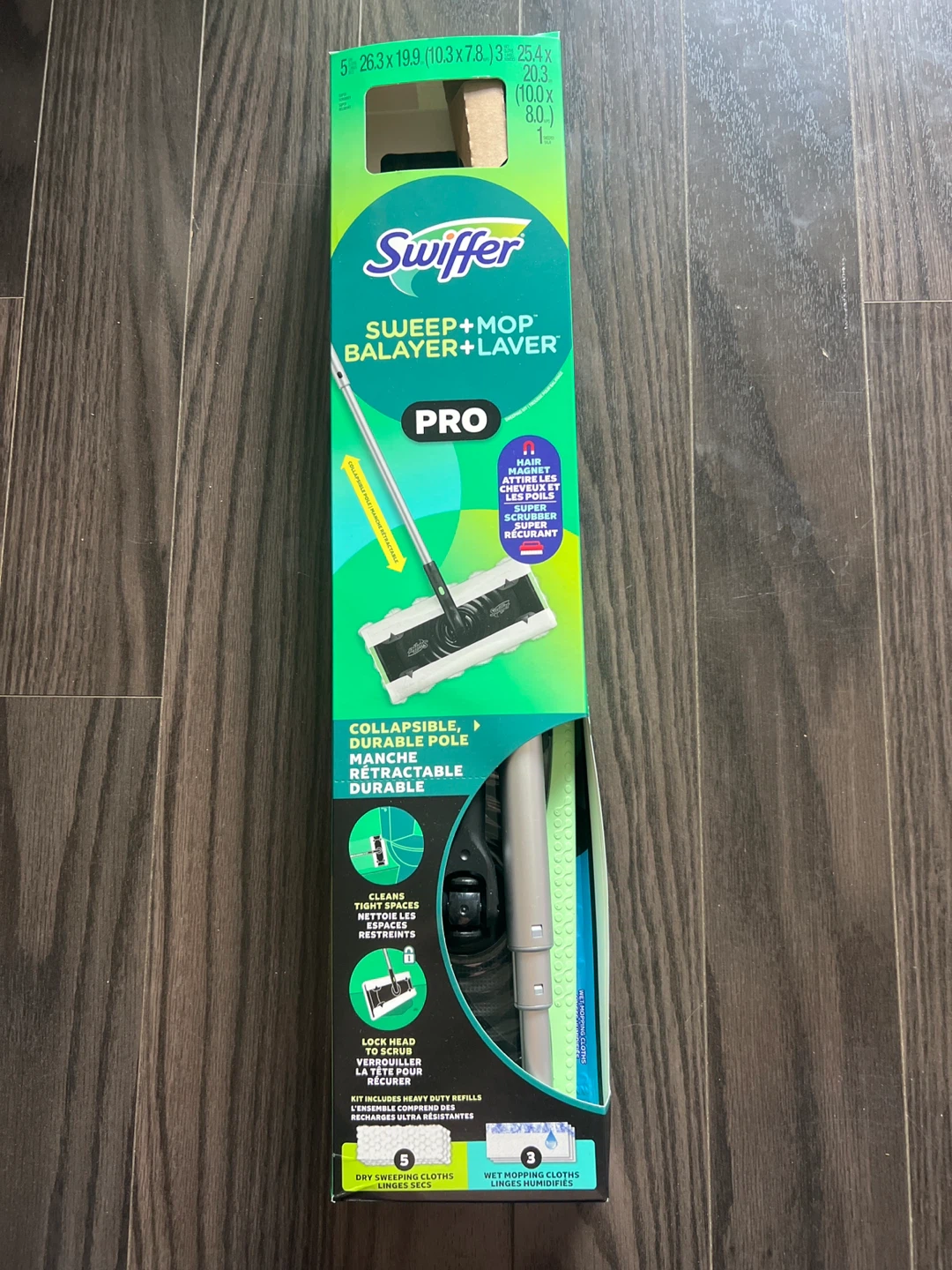Swiffer Sweep+Mop + Mop Pro