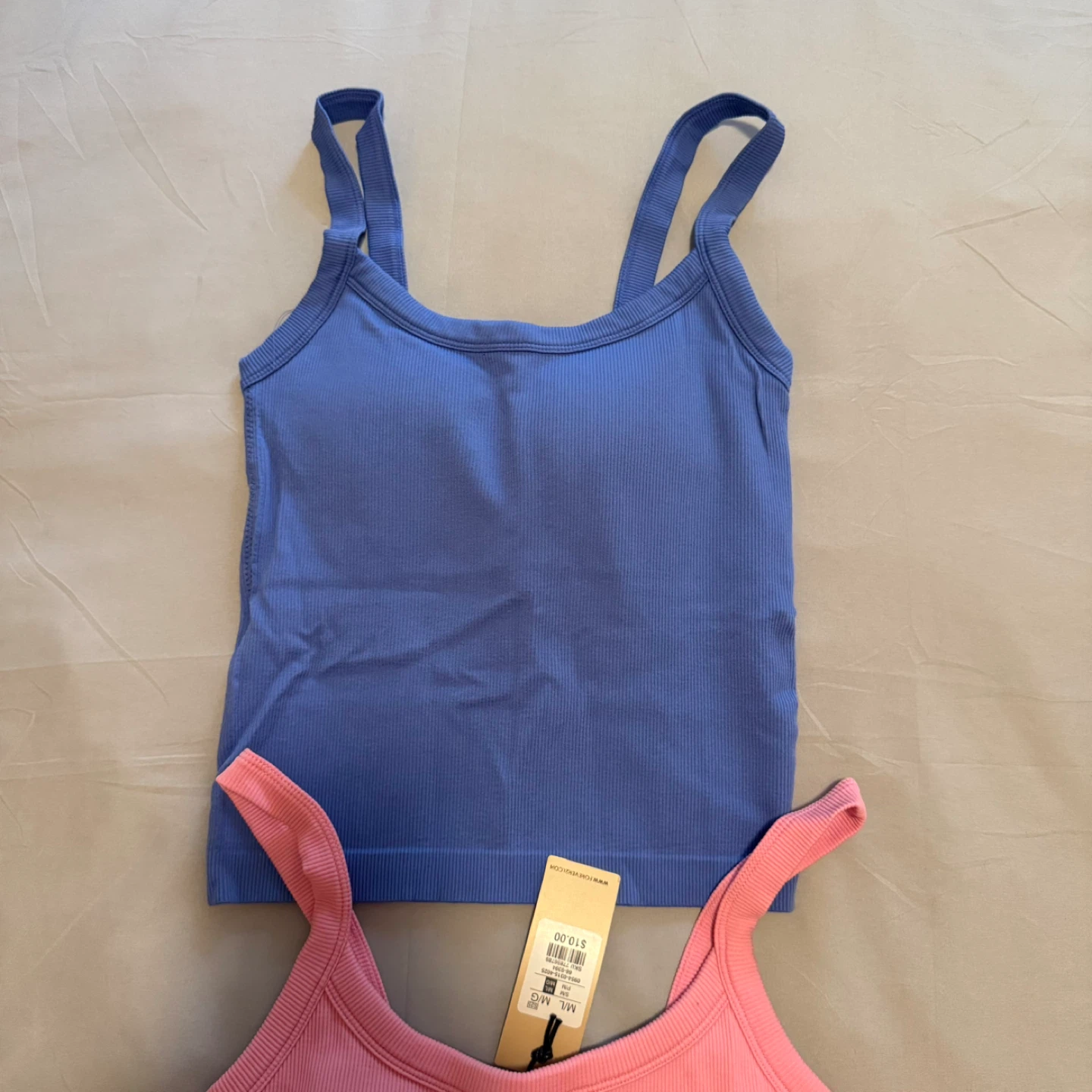 Built in Bra Tank Tops - Set of 2 - photo 2