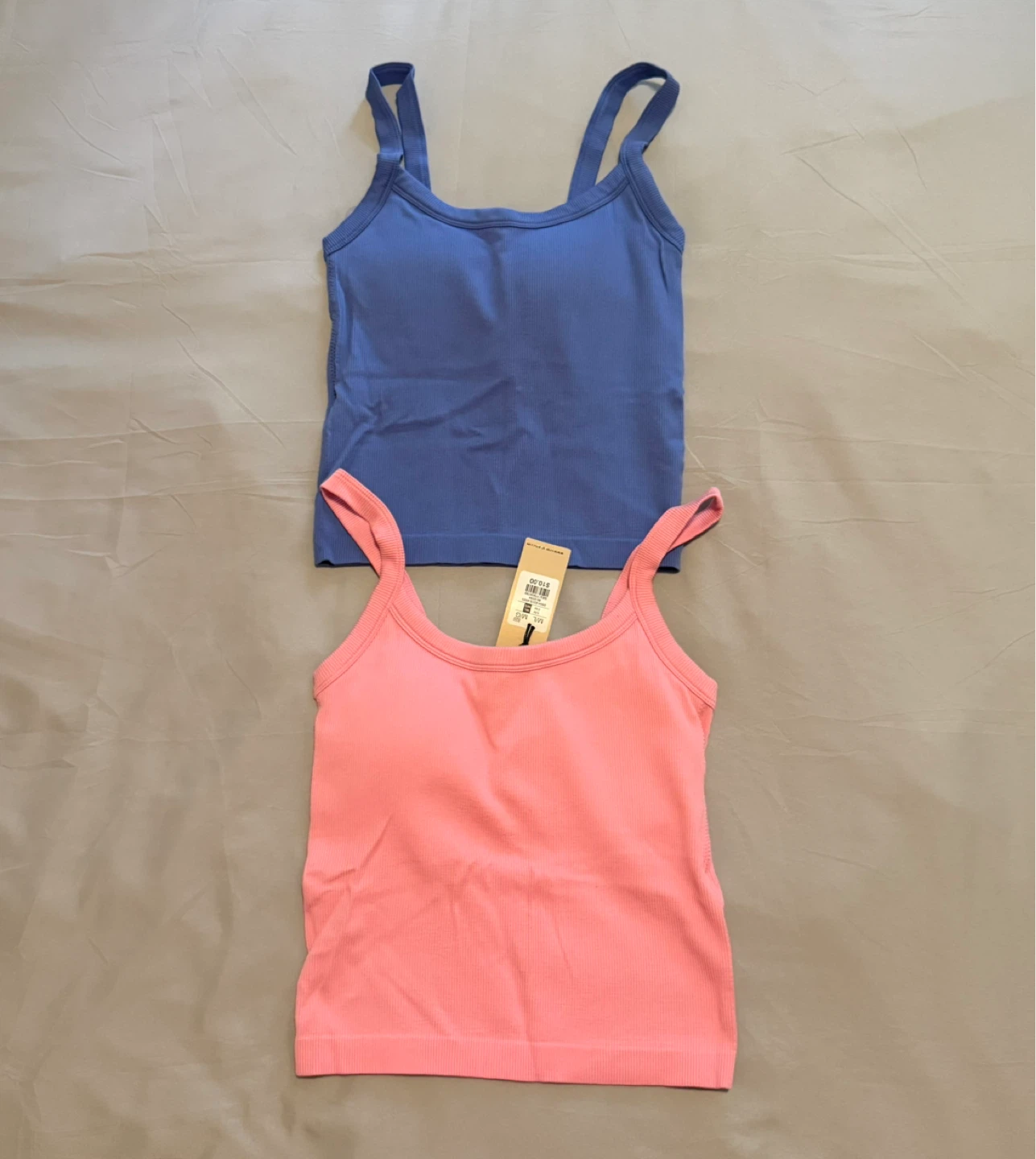 Built in Bra Tank Tops - Set of 2