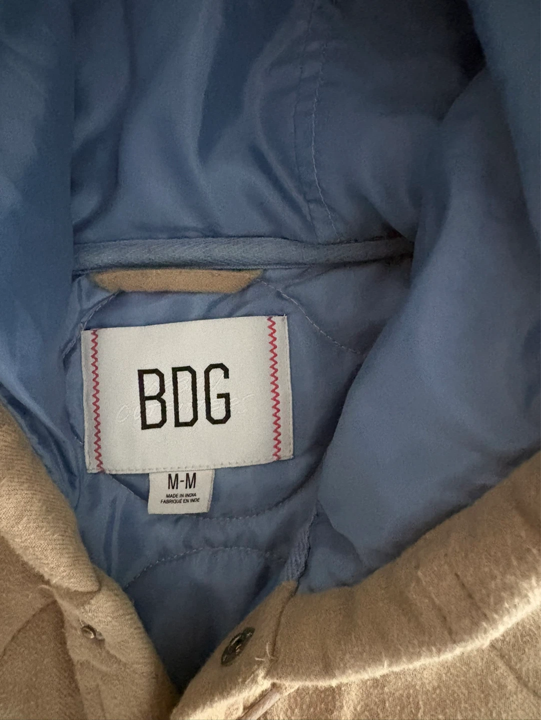 BDG Quilted Shirt Light Jacket men’s - photo 3