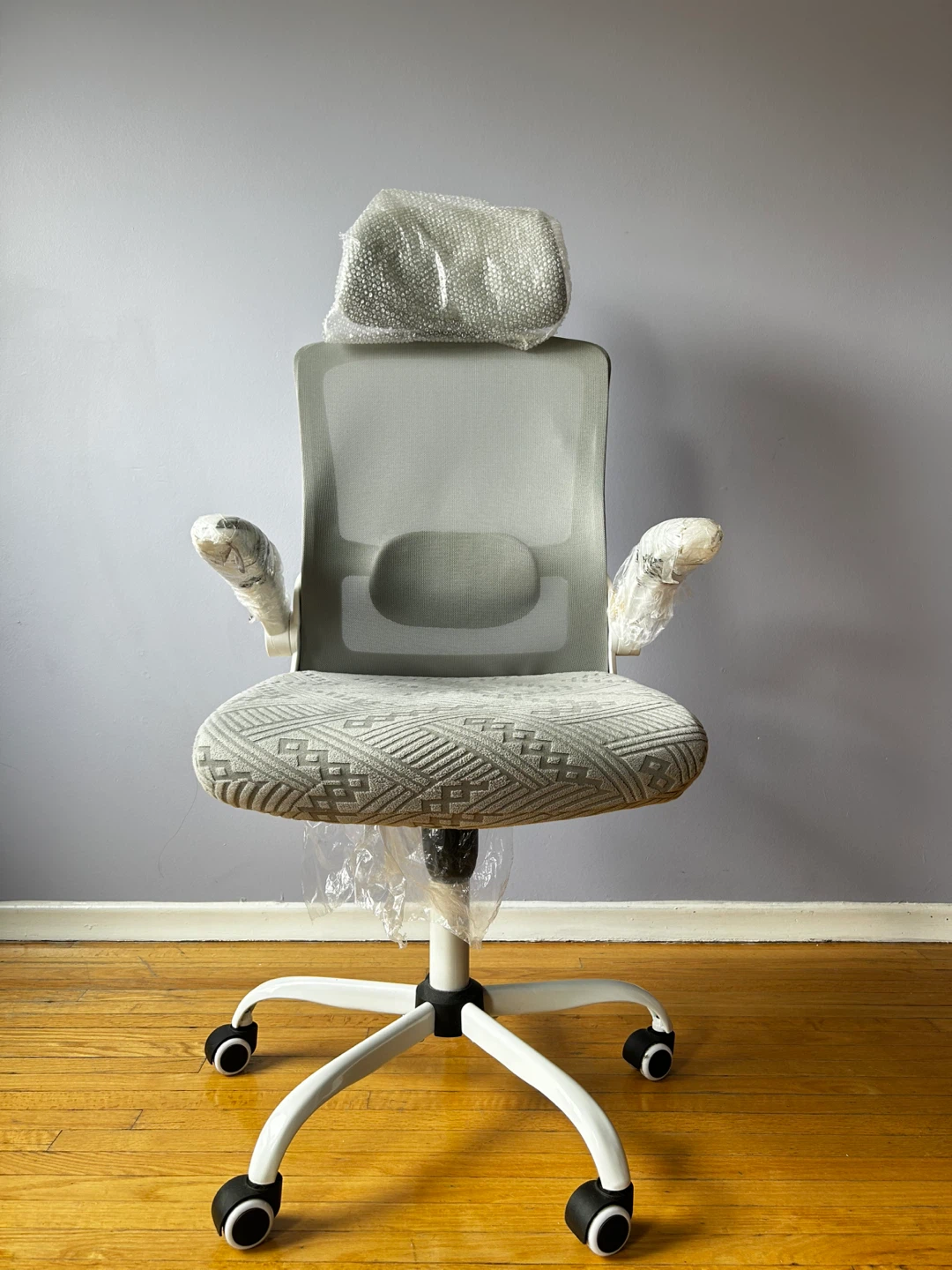 Ergonomic Office Chair - Grey Mesh