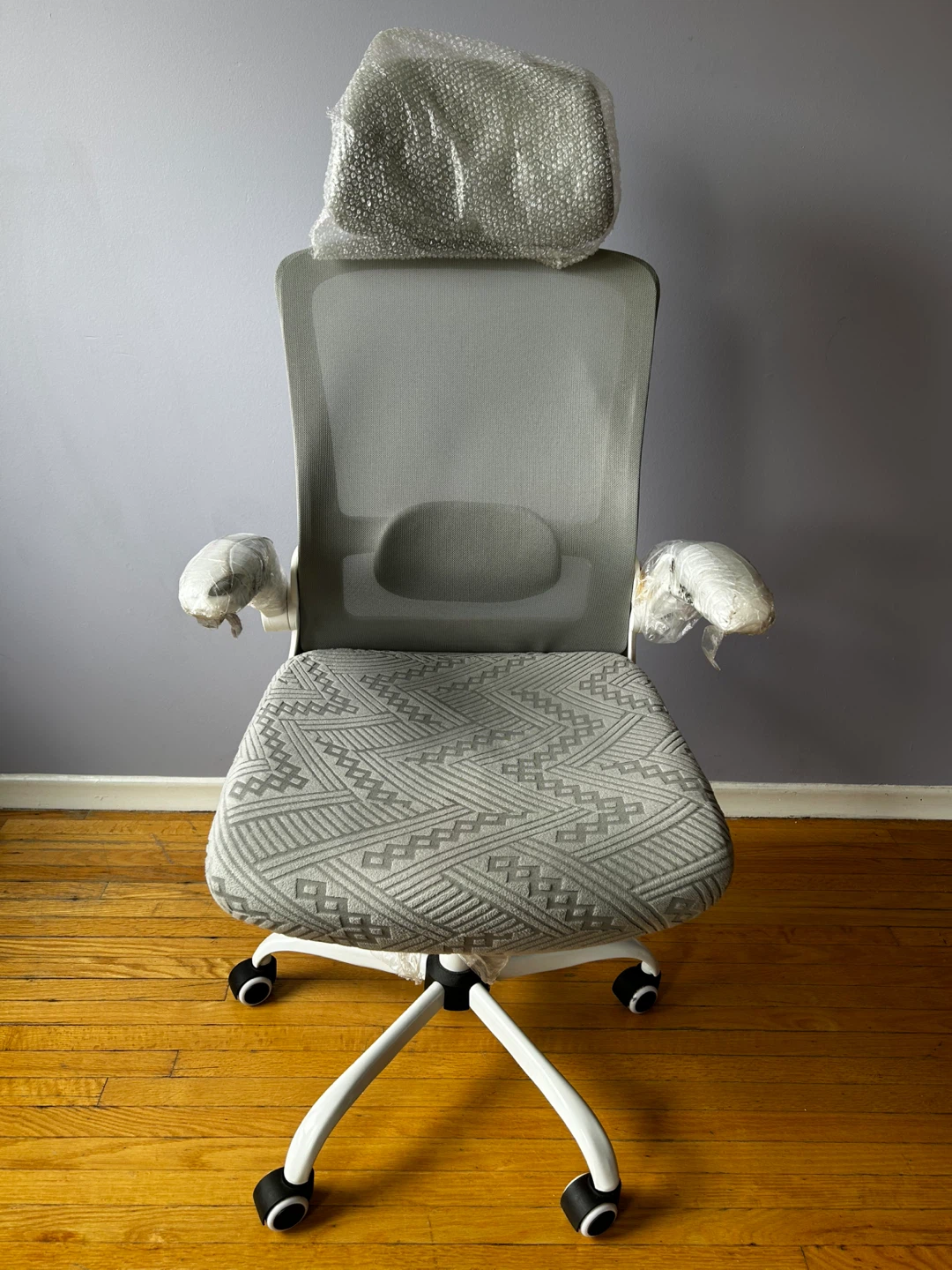 Ergonomic Office Chair - Grey Mesh - photo 2