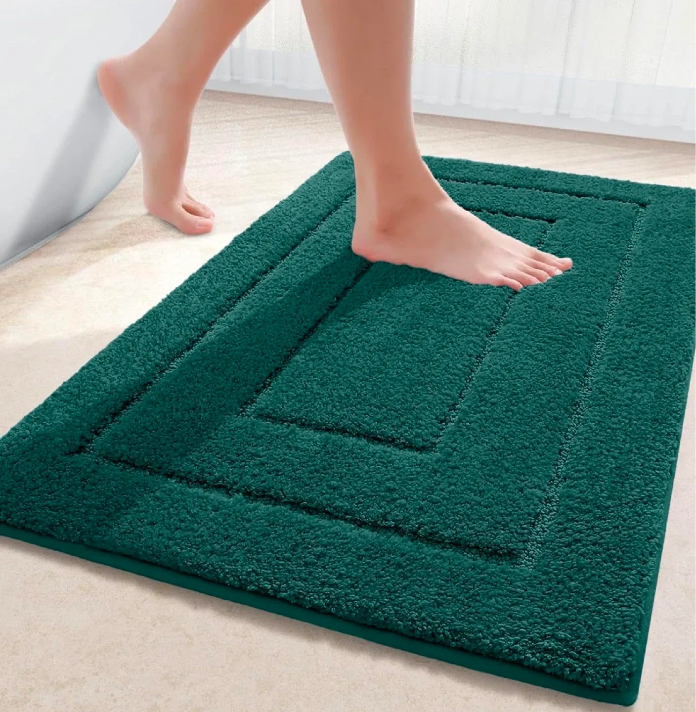New Green Bath Mat