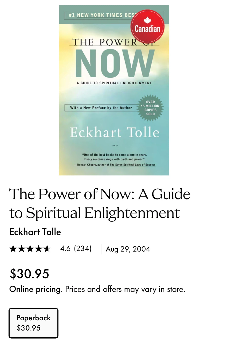 The Power of Now by Eckhart Tolle - photo 2
