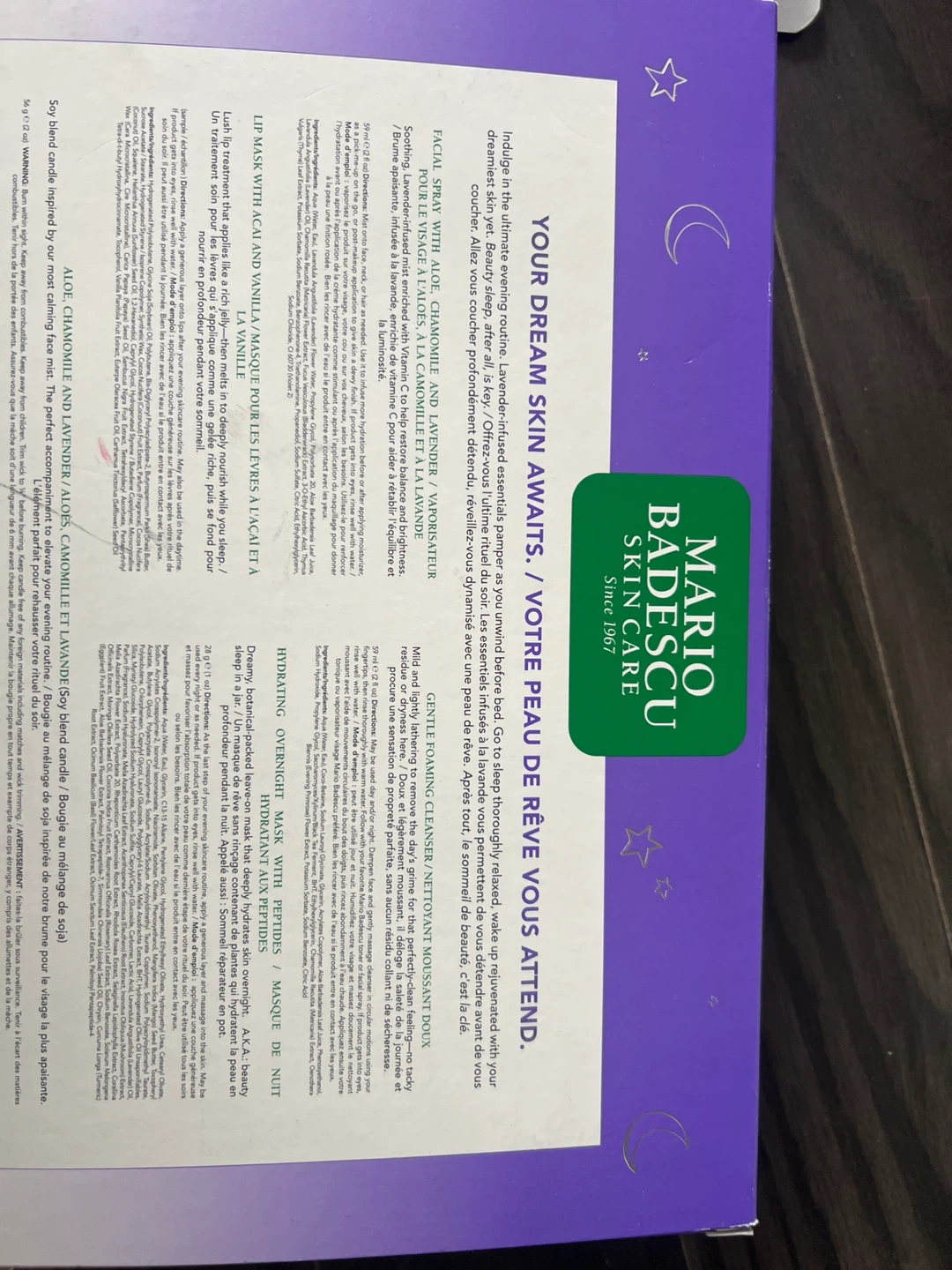 Mario Badescu Lavender Nights Skincare Set - photo 2