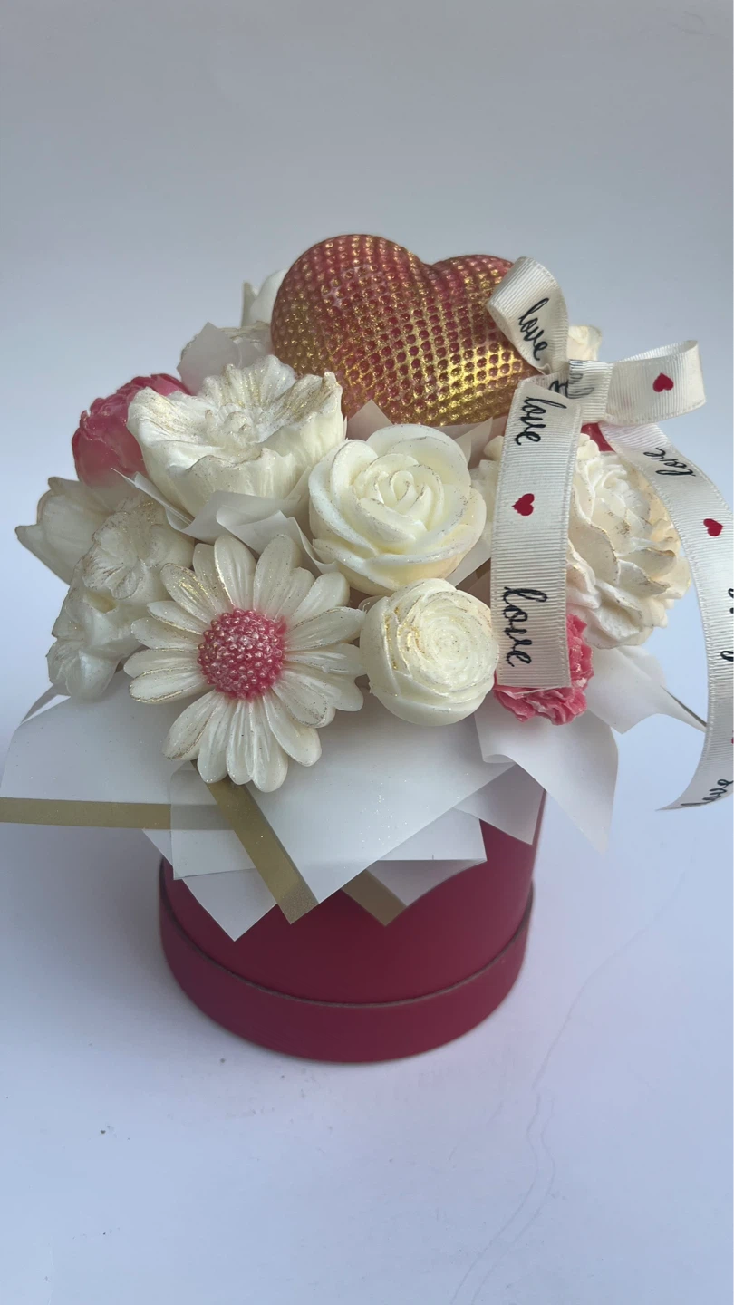 Soy wax flower bouquets - photo 4
